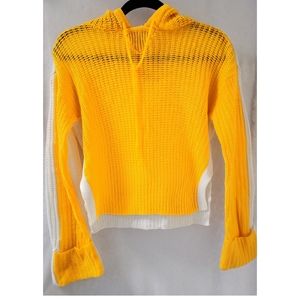 Derek Heart Cropped Sweater